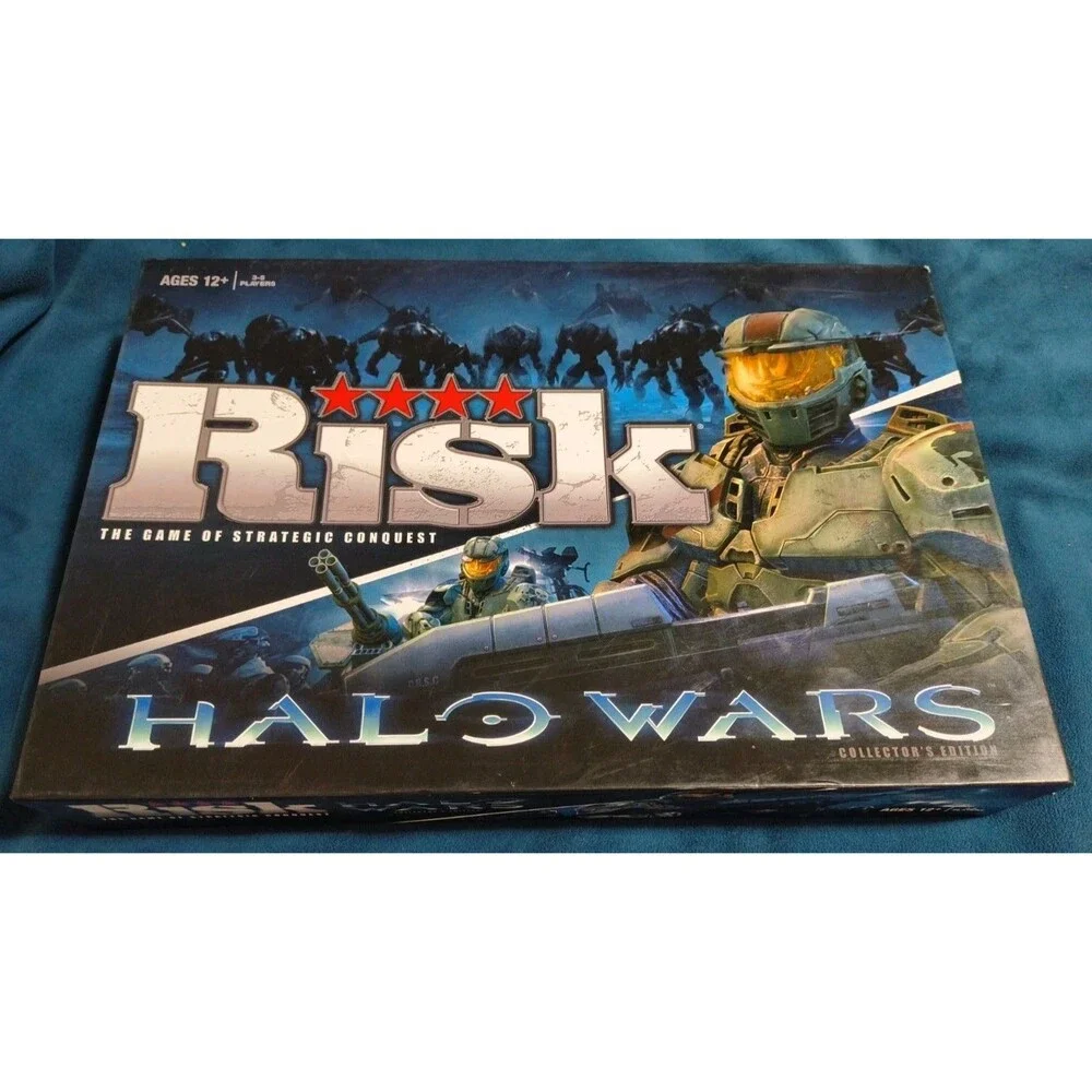 2009 Risk Halo Wars Collector's Edition Board Game 98% Complete